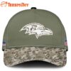 Baltimore Ravens Veteran Day 2025 Baseball Cap