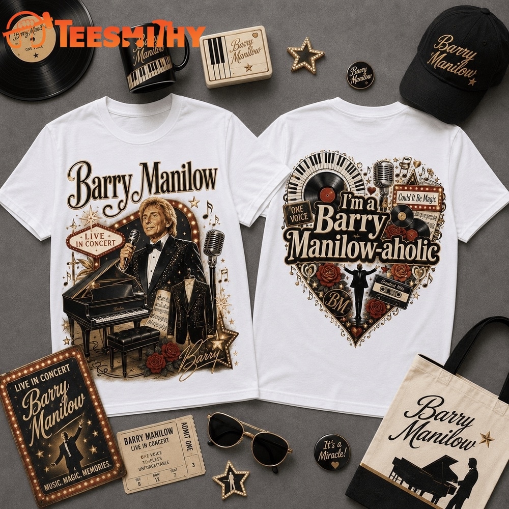 Barry Manilow Live in Concert Graphic 3D Shirt