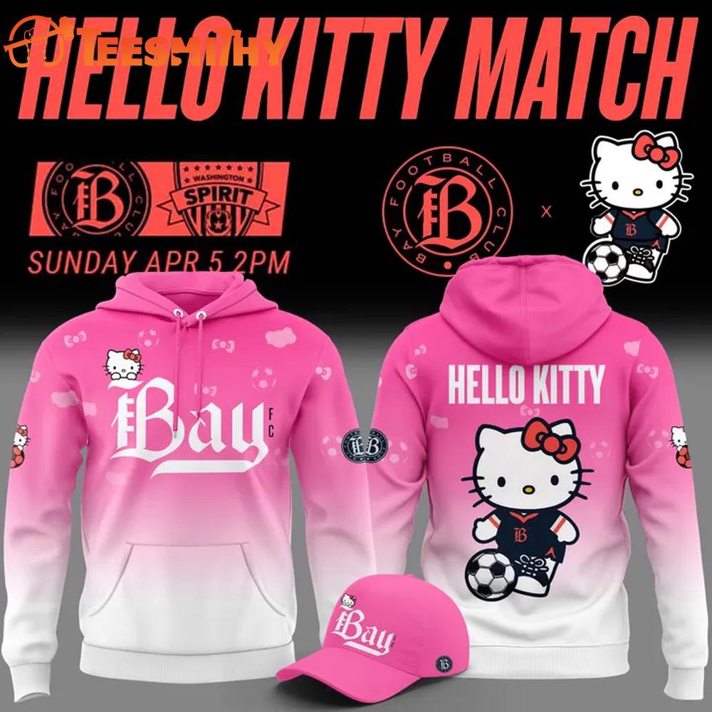 Bay Football Club x Hello Kitty 2026 All Over Print Hoodie