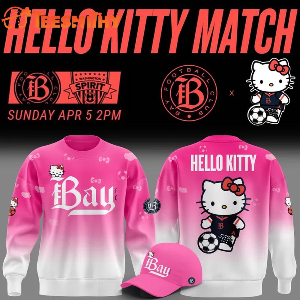 Bay Football Club x Hello Kitty 2026 All Over Print Sweatshirt