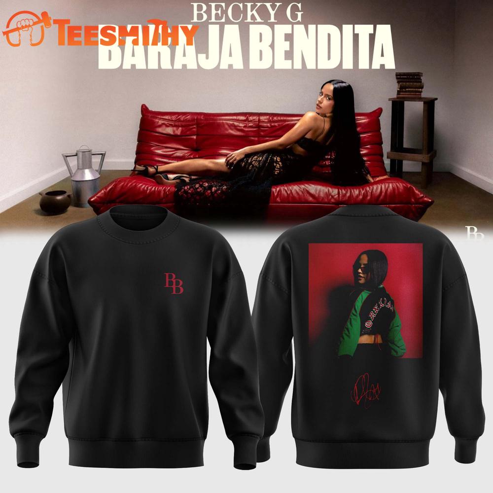 Becky G BARAJA BENDITA 2026 Black Sweatshirt