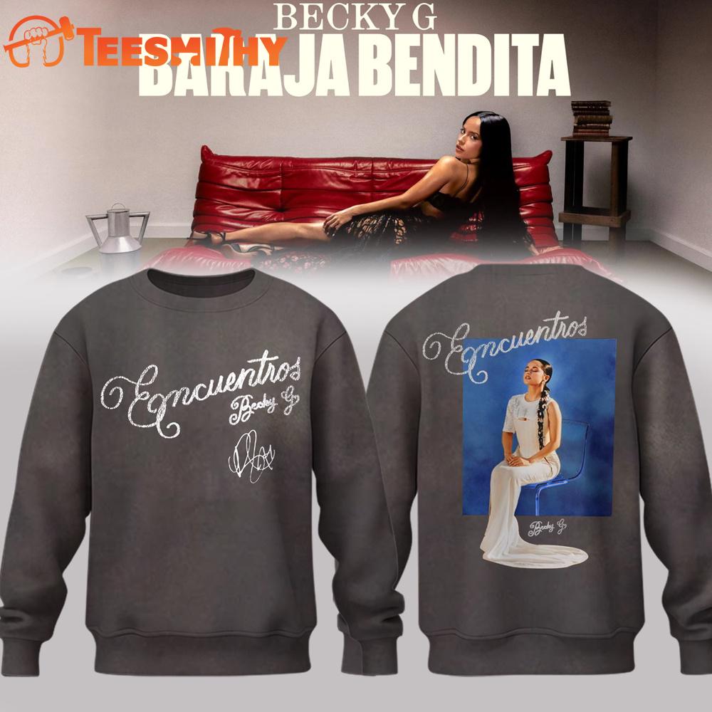 Becky G BARAJA BENDITA 2026 Graphic Signature Sweatshirt