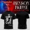 Benson Boones American Heart World Tour 2025 White 3D Shirt Benson Boones American Heart World Tour 2025 White 3D Shirt