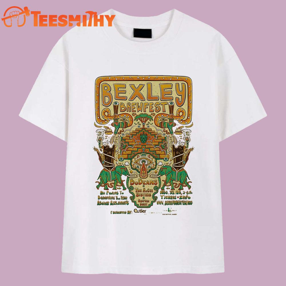 Bexley Brewfest Bexley Tour On Aug 31 2025 T Shirt