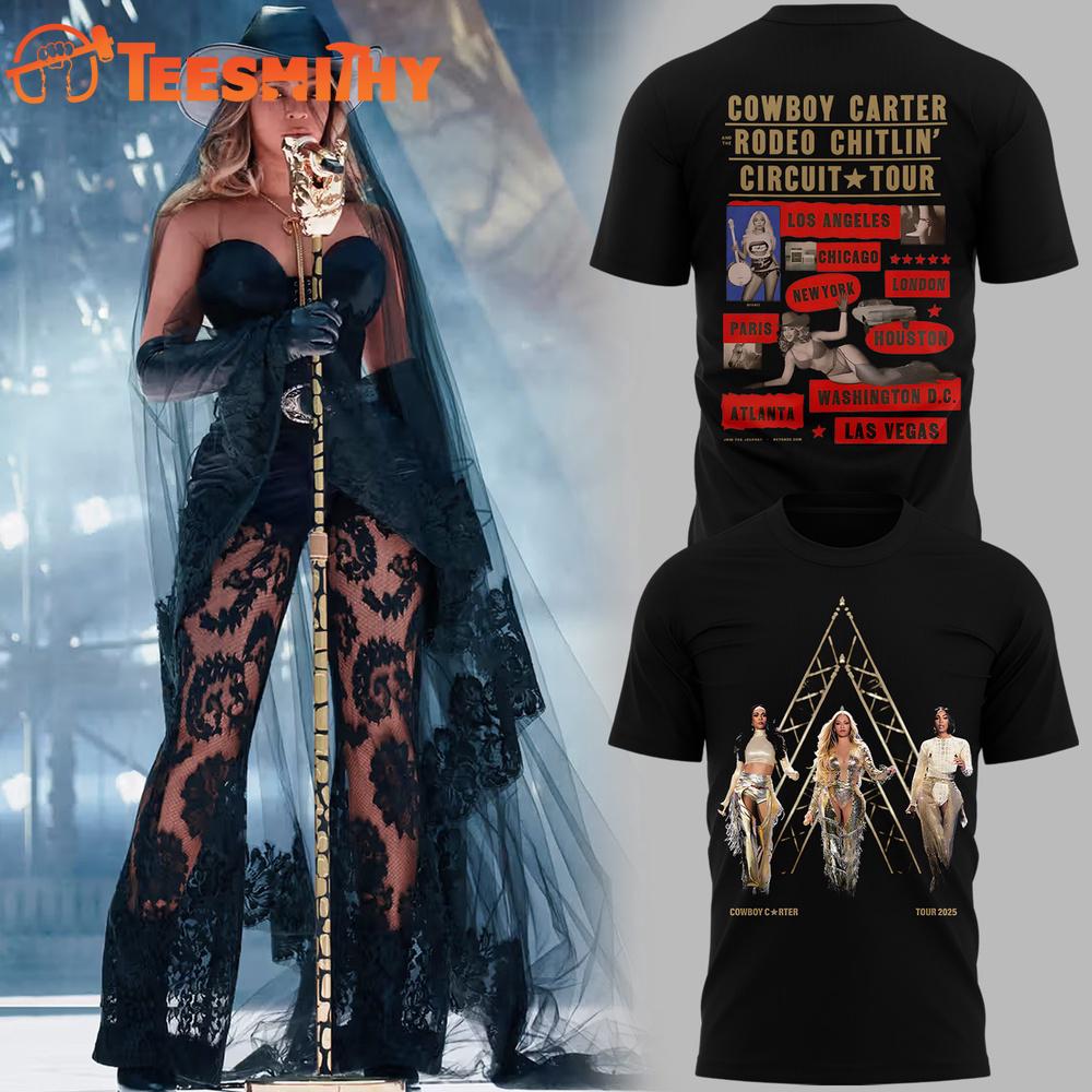 Beyonce Cowboy Carter Tour 2025 Legacy Limited T Shirt