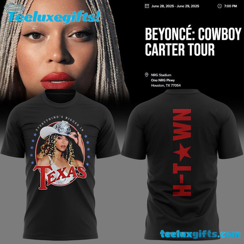 Beyonce Cowboy Carter Tour Houston 2025 3D Shirt