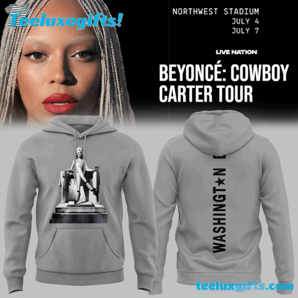 Beyonce Cowboy Carter Tour Washington DC 2025 3D Printed Hoodie
