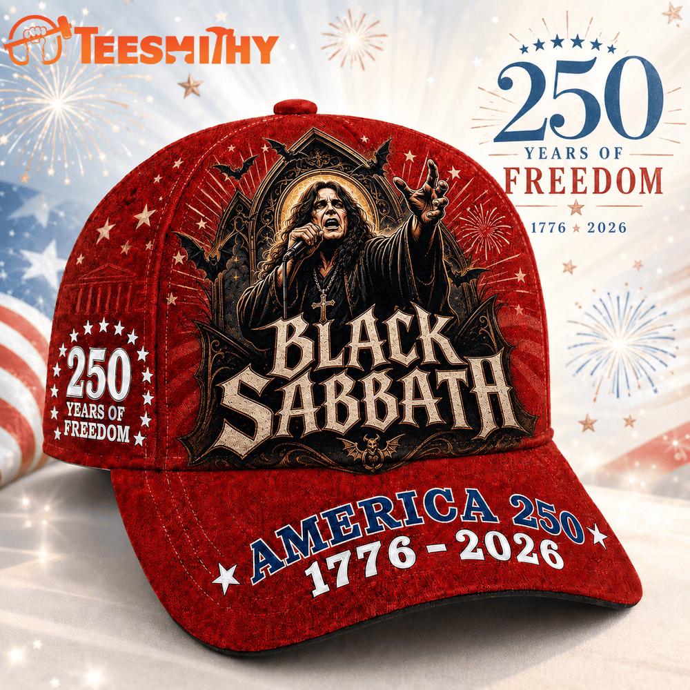 Black Sabbath America 250 Years Of Freedom Classic Cap