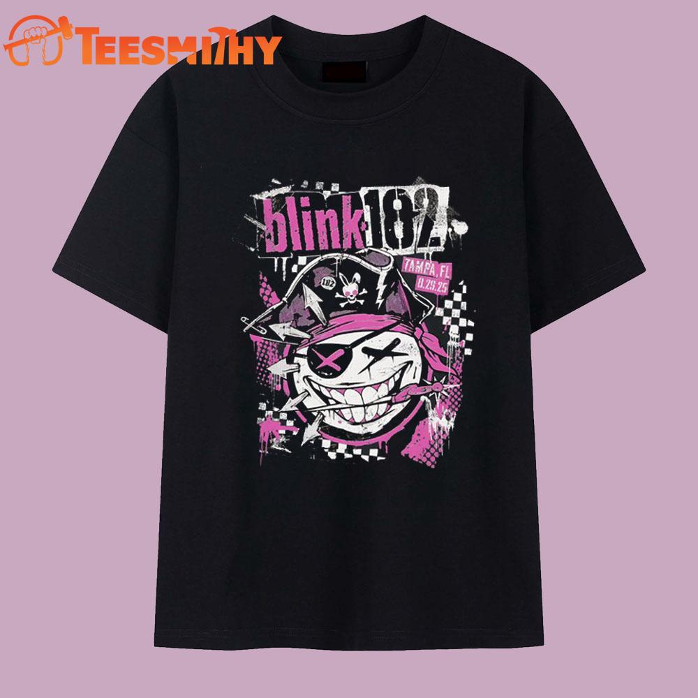 Blink 182 Aug 29 2025 In Tampa FL T Shirt
