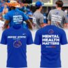 Boise State Broncos 2025 Football Mental Health Matters 3D Shirt