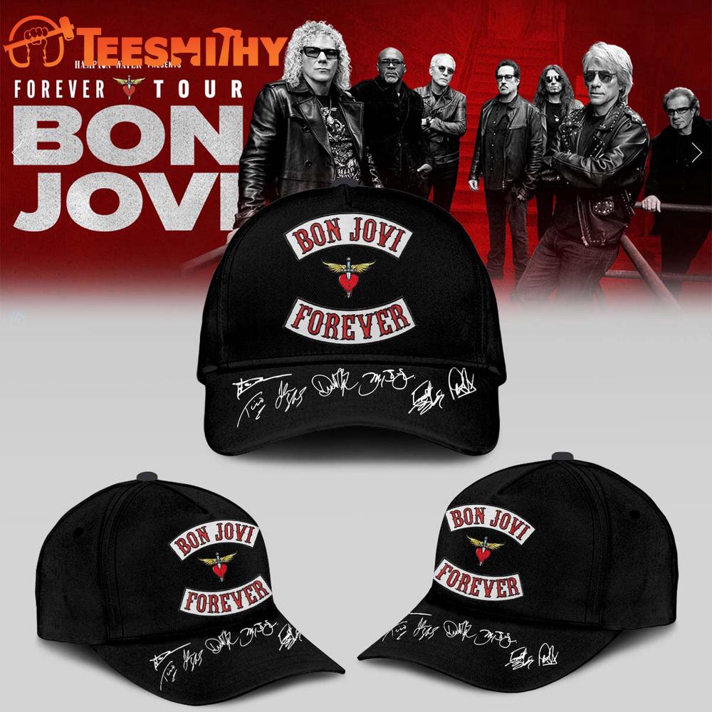 BON JOVI Forever Tour Signature Collection Limited Edition Classic Cap