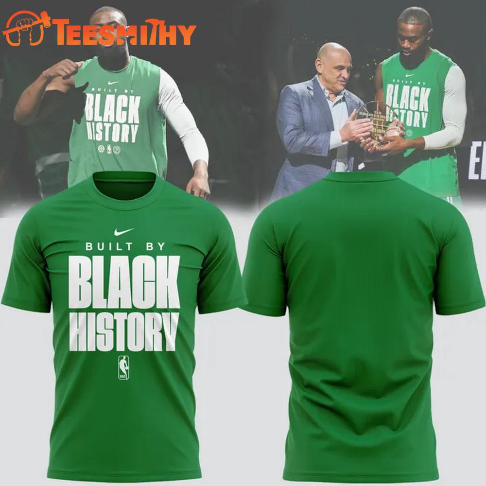 Boston Celtics Black History 2026 3D Shirt