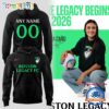 Boston Legacy FC The Legacy Begins In 2026 Design Maps T Shirt