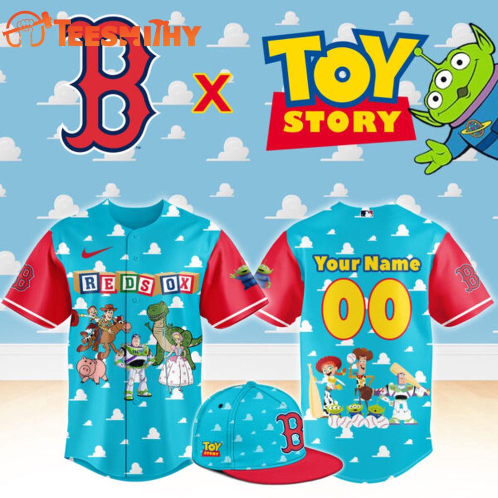 Boston Red Sox Toy Story Night Limited Custom Baseball Jersey