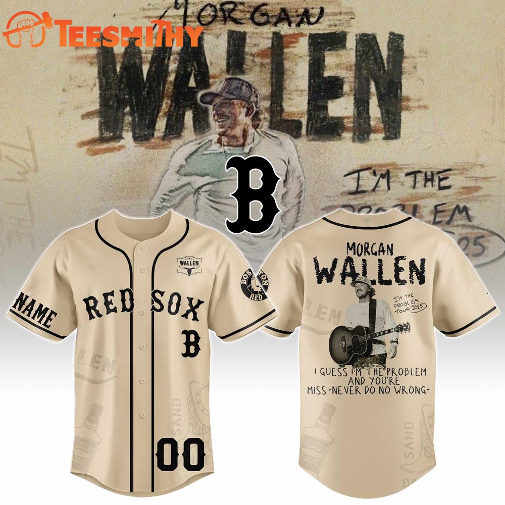 Boston Red Sox x Morgan Walle Jersey Limited Edition Baseball Jersey