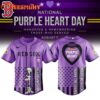 Boston Red Sox x Purple Heart Day New Design Baseball Jersey