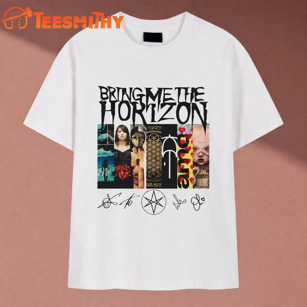 Bring Me The Horizon Album History Signatures Metalcore T Shirt