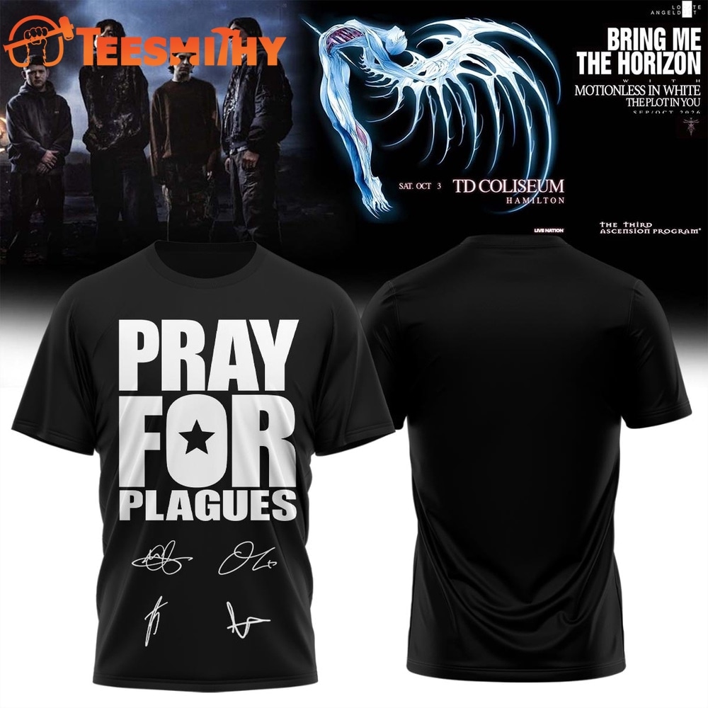 Bring Me the Horizon Music Signature 2026 Limited Edition Black T Shirt