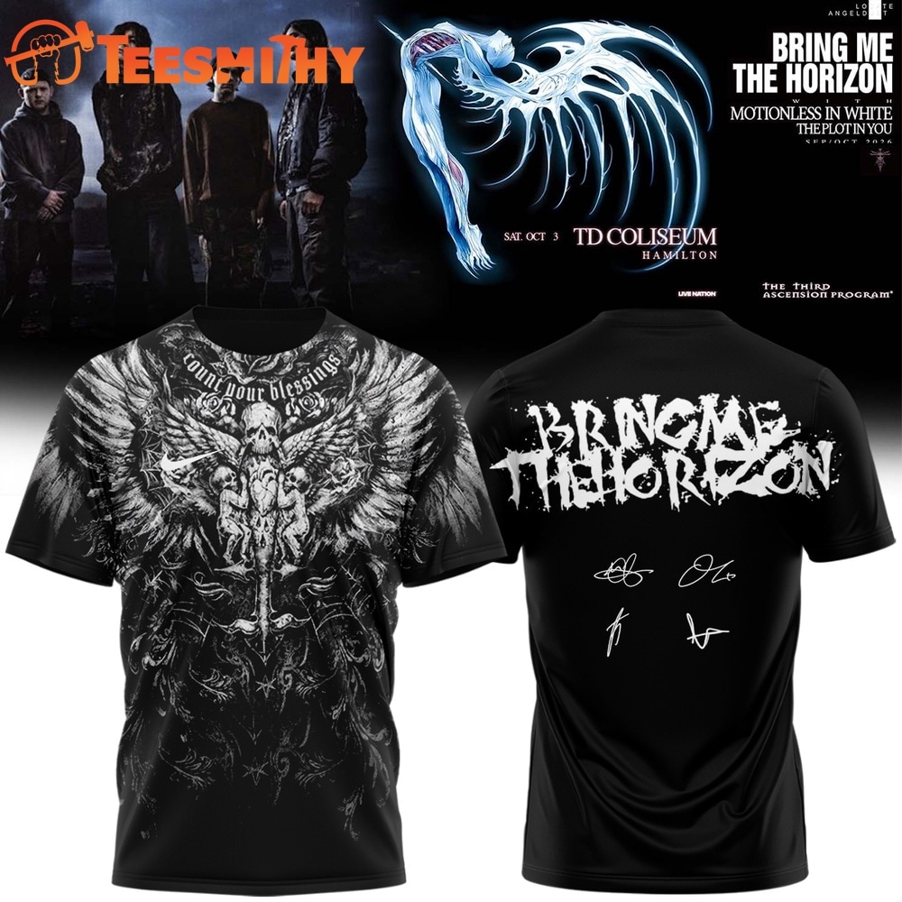 Bring Me the Horizon Music Signature 2026 New Design T Shirt
