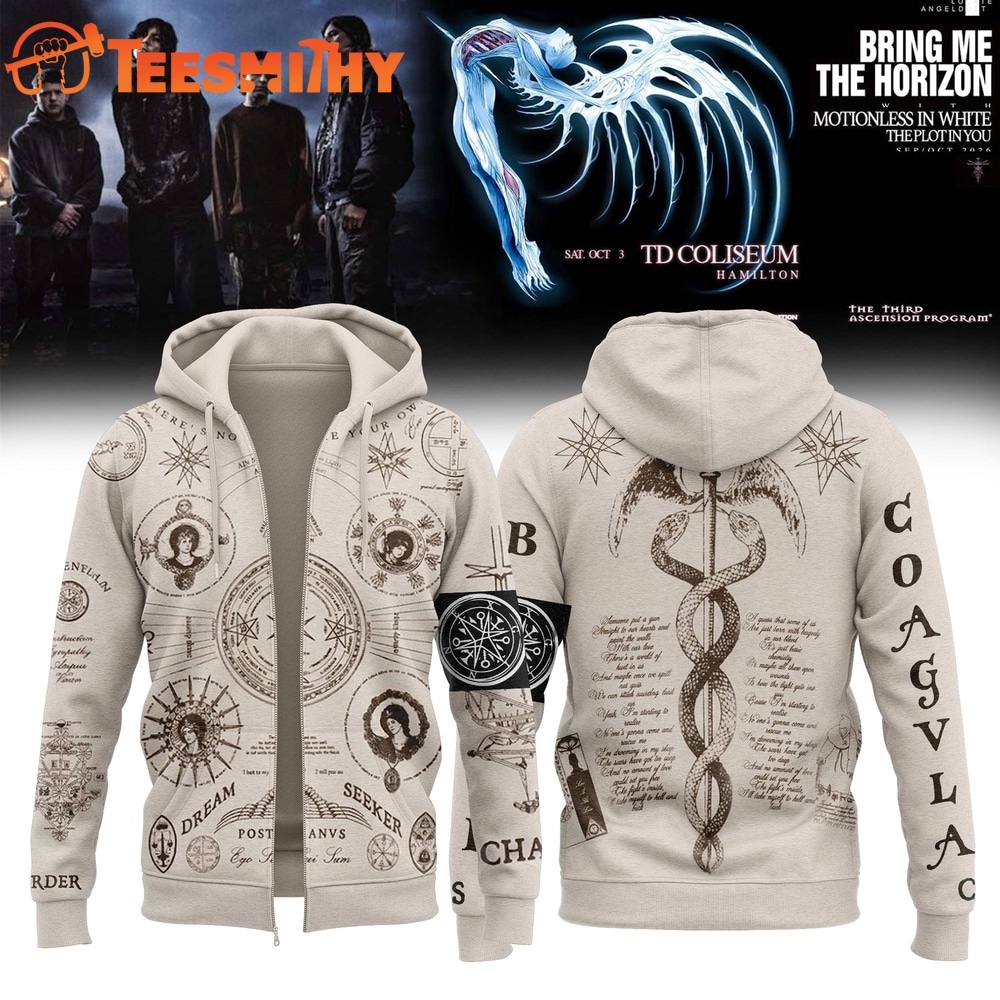 Bring Me the Horizon Music Signature 2026 Zipper Hoodie