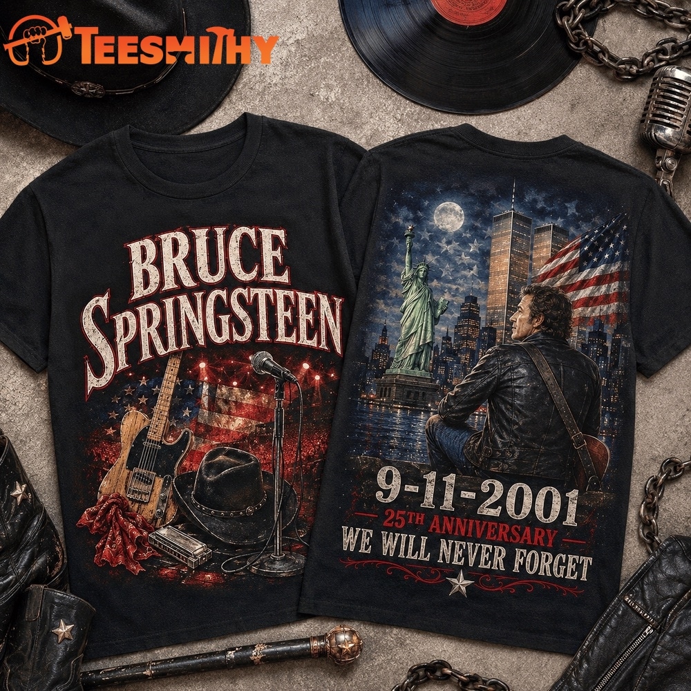 Bruce Springsteen 911 Memorial 25th Anniversary 3D Shirt