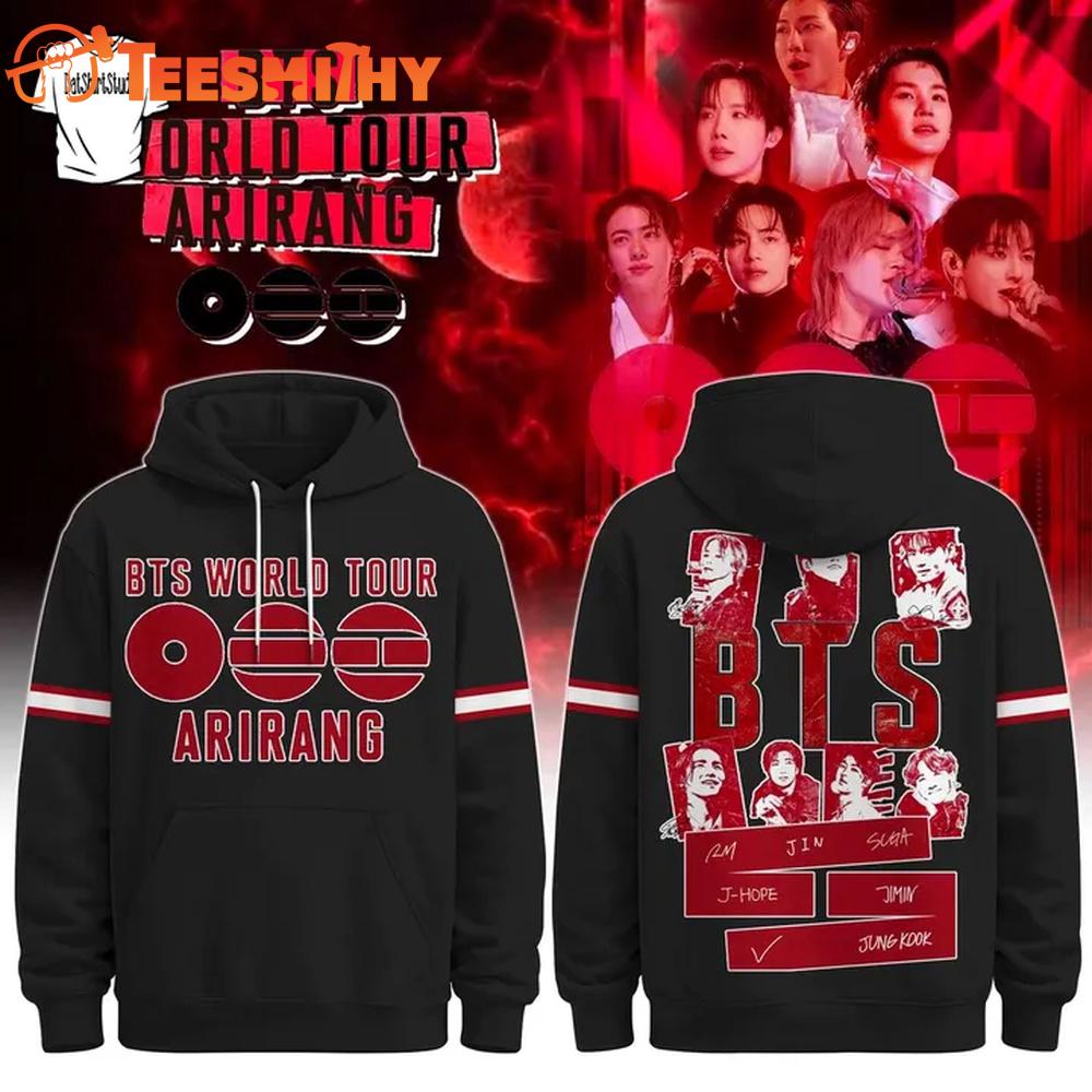 BTS Arirang World Tour The Comeback Live ARIRANG 2026 Hoodie