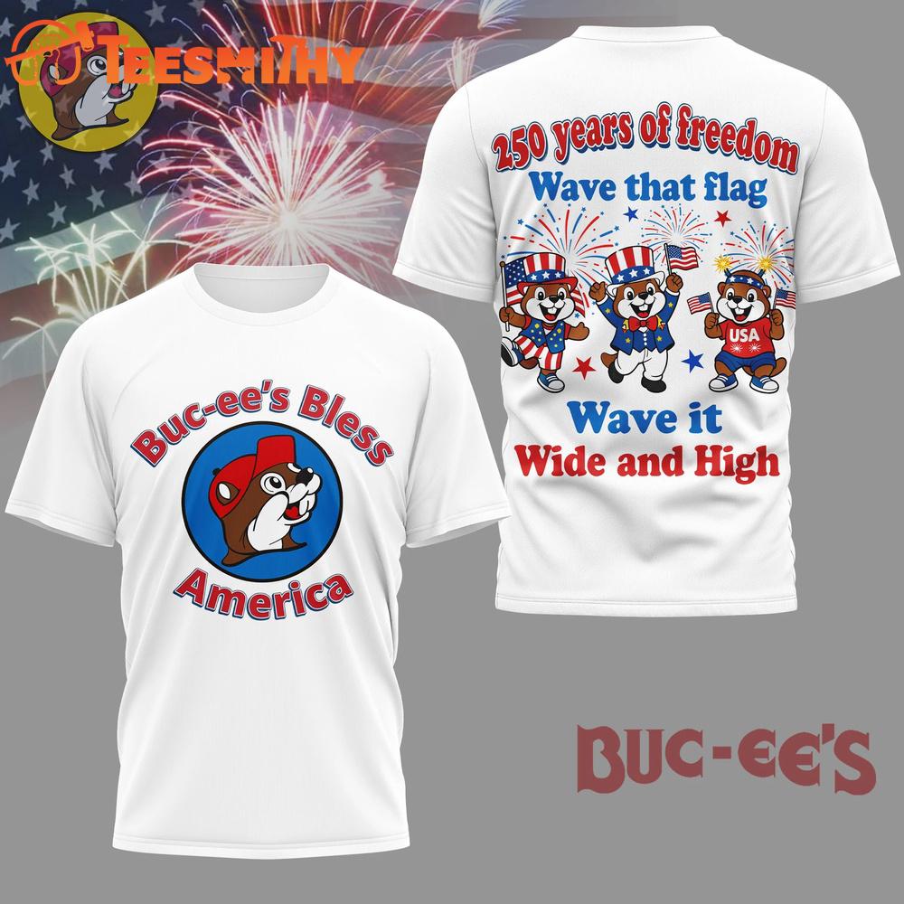 Buc-ee's 250th 1776-2026 Happy Birthday American T Shirt