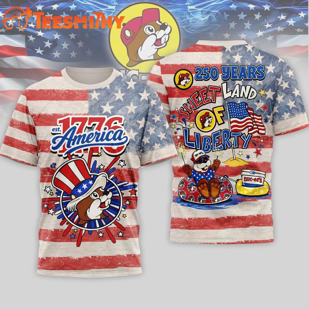 Buc-ee's America's 250th Anniversary T Shirt