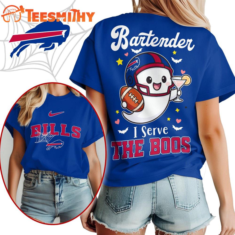 Buffalo Bills 2025 NFL Bartender Halloween Fan All Over Print Shirt Buffalo Bills 2025 NFL Bartender Halloween Fan All Over Print Shirt