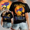 Baltimore Ravens 2025 NFL Halloween Witch Unisex 3D Shirt