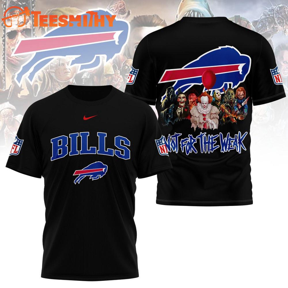 Buffalo Bills 2025 NFL Not For The Weak Halloween All Over Print Shirt