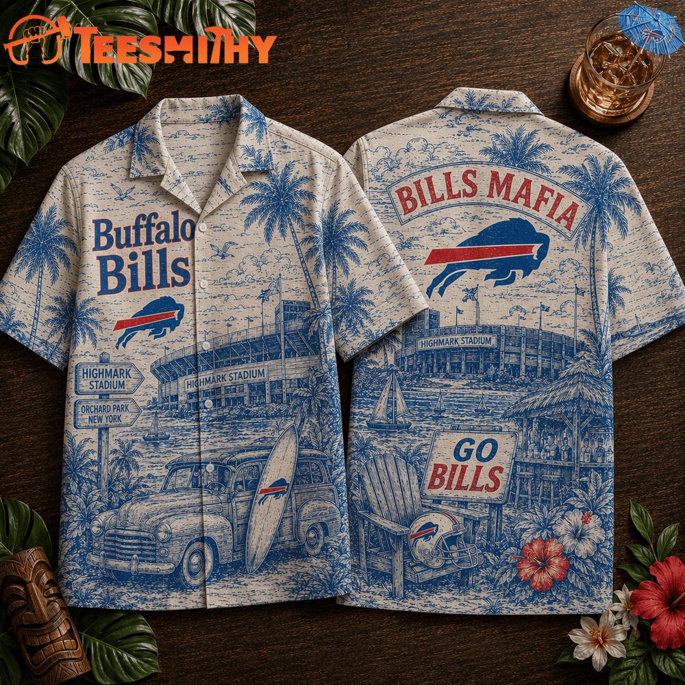 Buffalo Bills 2026 NFL Summer Vintage Hawaiian Shirt