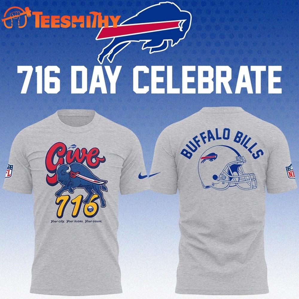 Buffalo Bills 716 Day Celebration 3D Shirt Buffalo Bills 716 Day Celebration 3D Shirt