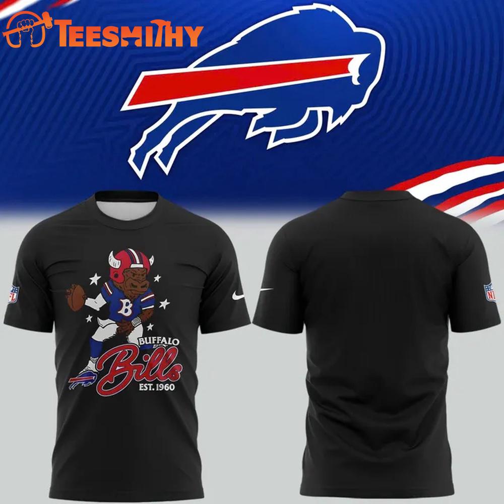 Buffalo Bills Football Mascot Est 1960 3D Shirt Buffalo Bills Football Mascot Est 1960 3D Shirt