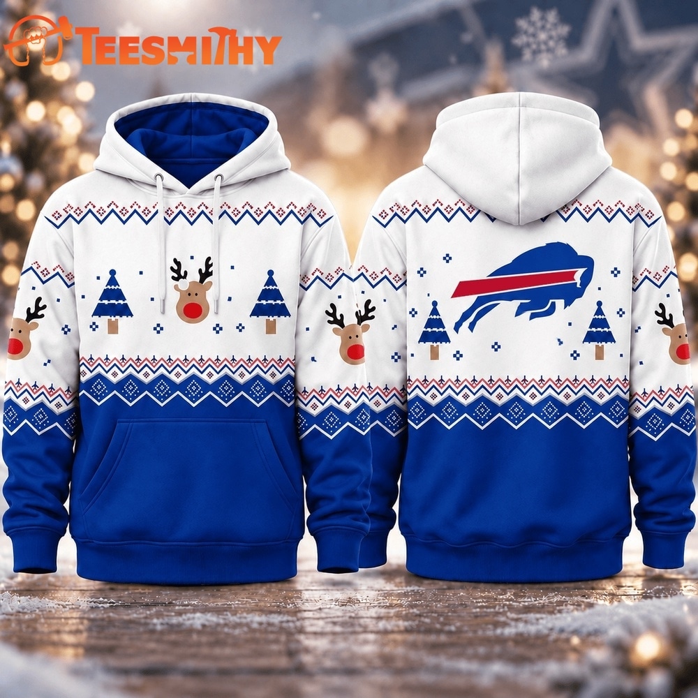 Buffalo Bills NFL Christmas Game Day Hoodie Shirt