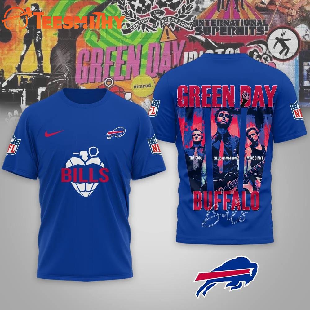 Buffalo Bills NFL Green Day x Super Bowl LX Special Edition 3D Shirt