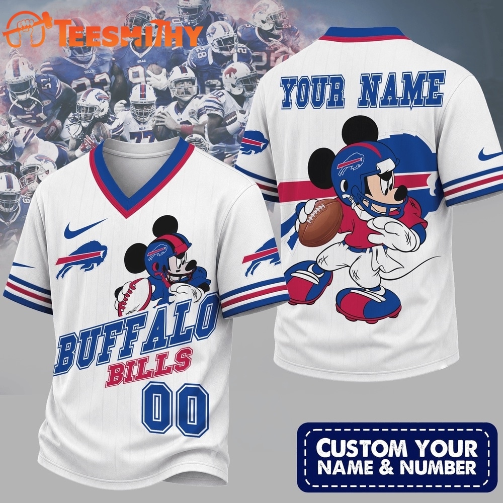 Buffalo Bills NFL Mickey Quarterback Football Jersey
