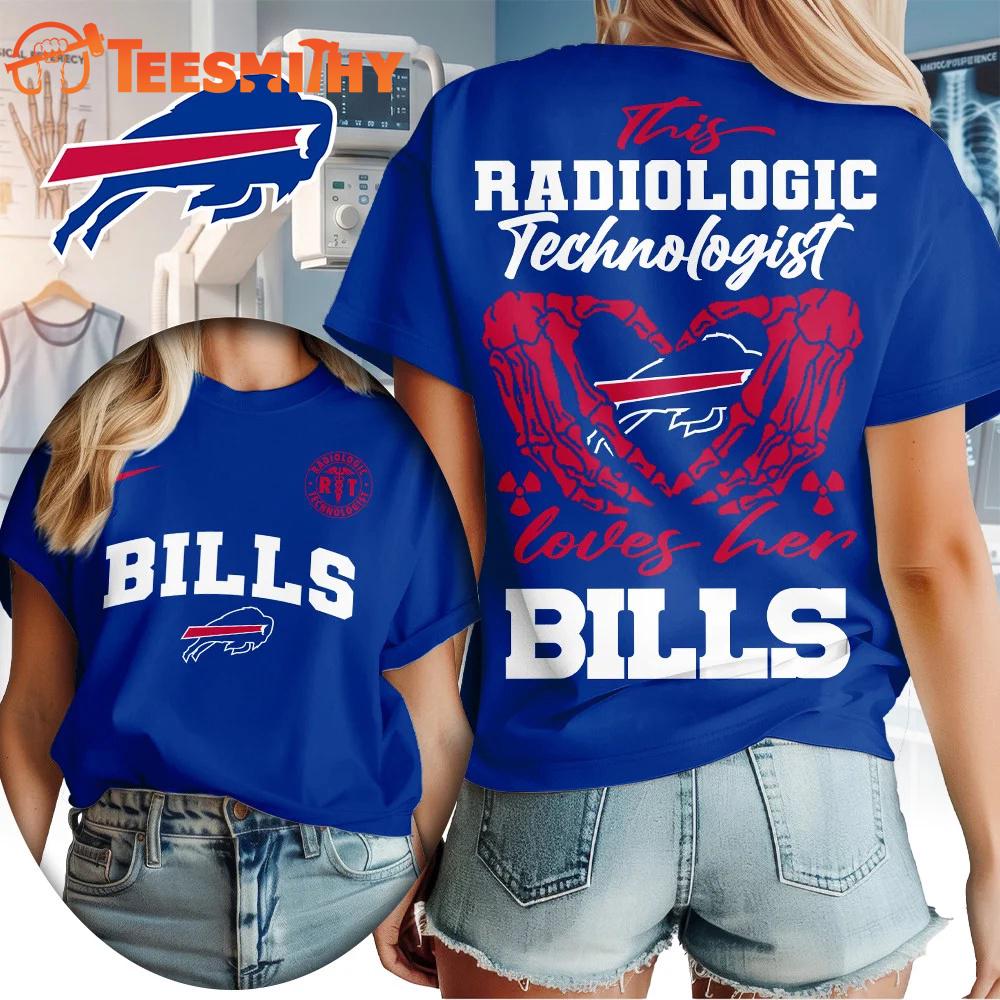 Buffalo Bills NFL Radiology Technologist All Over Print T Shirt