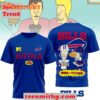 Buffalo Bills x Funny Beavis and Butt-Head Limited 3D Shirt