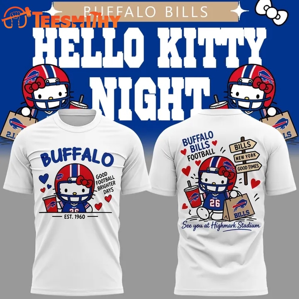 Buffalo Bills x Hello Kitty 2026 Limited Edition T Shirt