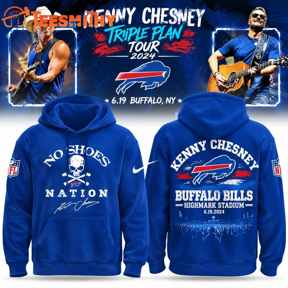 Buffalo Bills x Kenny Chesney The Original Vibe Room Tour 2027 Limited Edition Hoodie