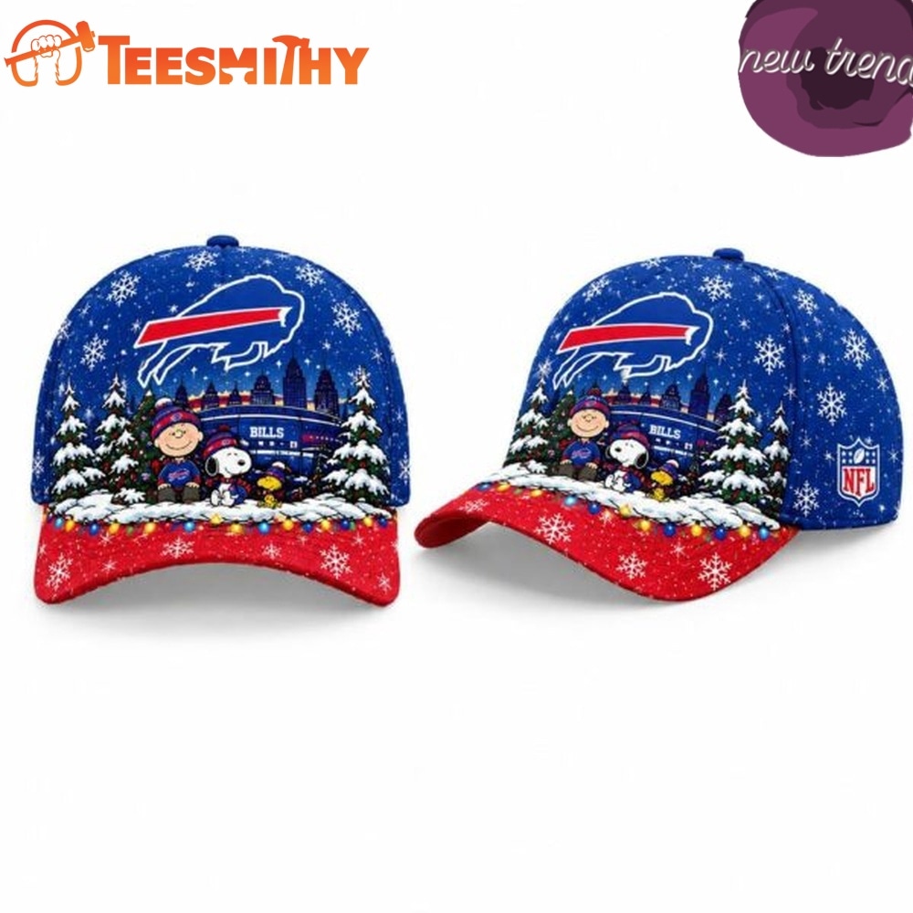 Buffalo Bills x Peanuts Christmas 2026 Cap