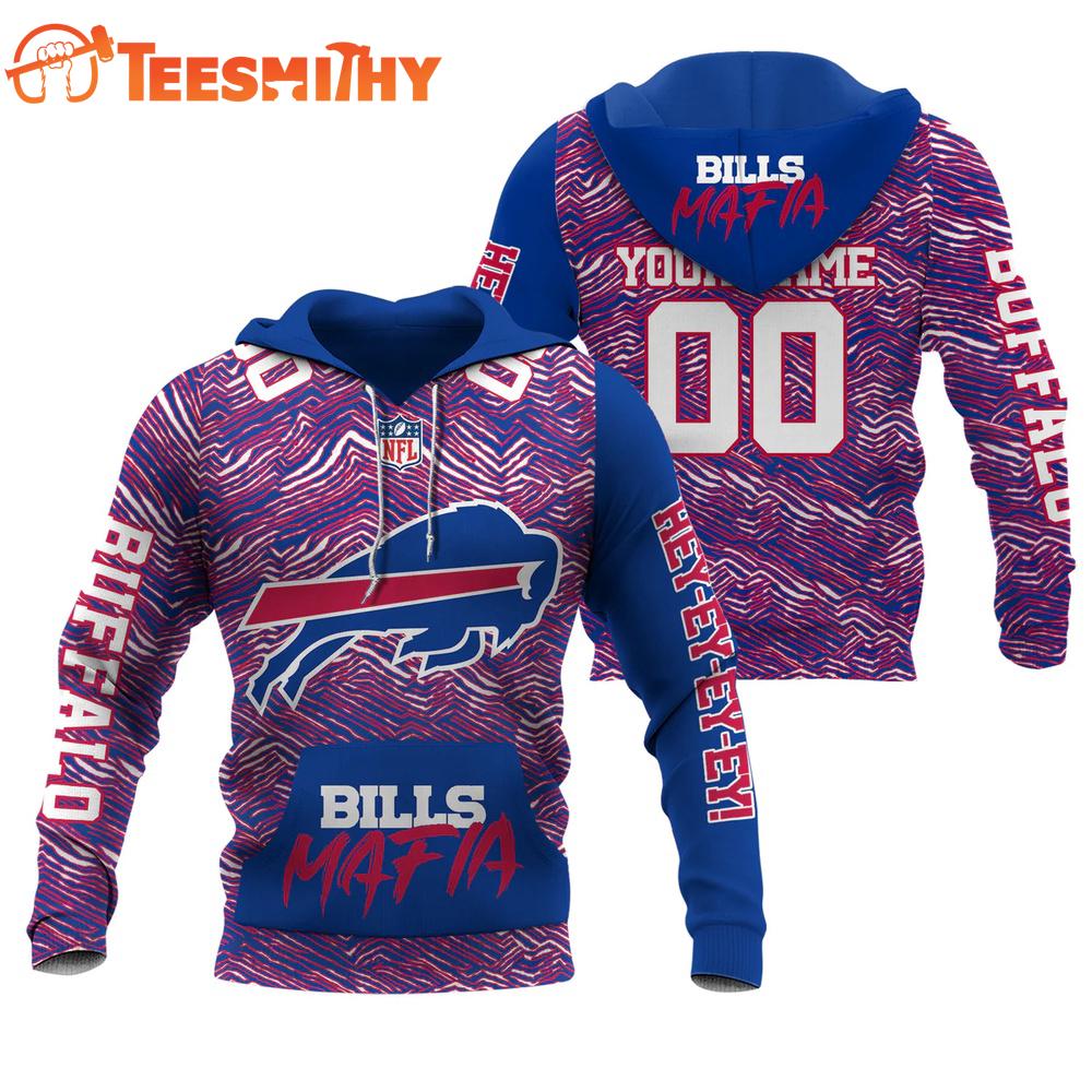 Buffalo Football Mafia Zubaz Design Limited Edition Hoodie