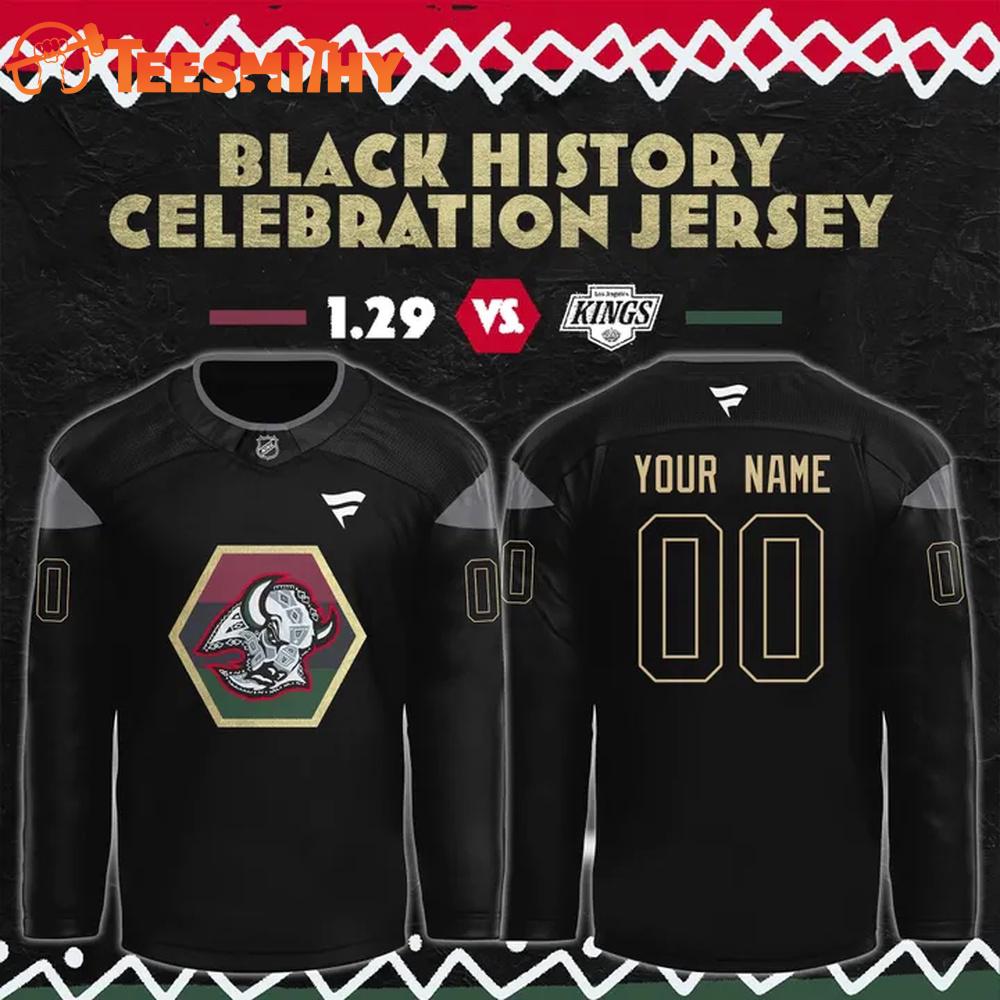 Buffalo Sabres 2026 Black History Celebration Hockey Jersey