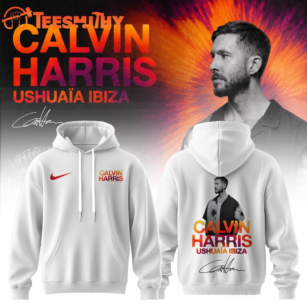 Calvin Harris Ushuaia Ibiza 2026 Signature Hoodie