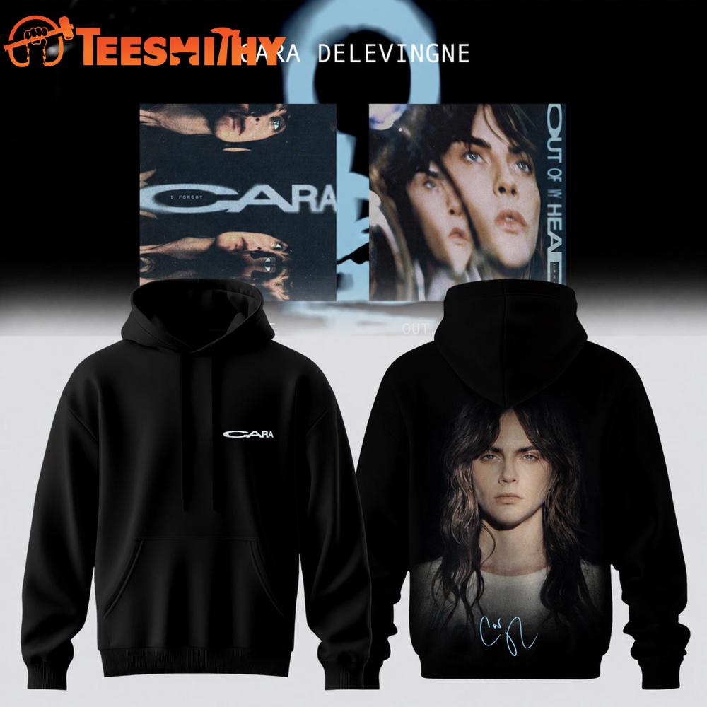 Cara Delevingne Live Tour 2026 Signature Graphic Hoodie