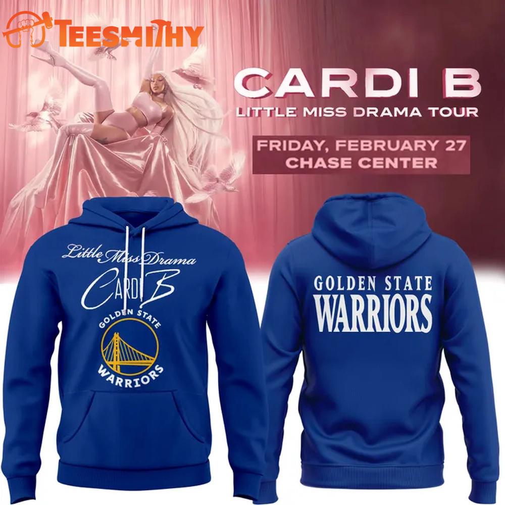 Cardi B x Golden State Warriors Little Miss Dramma Tour Hoodie
