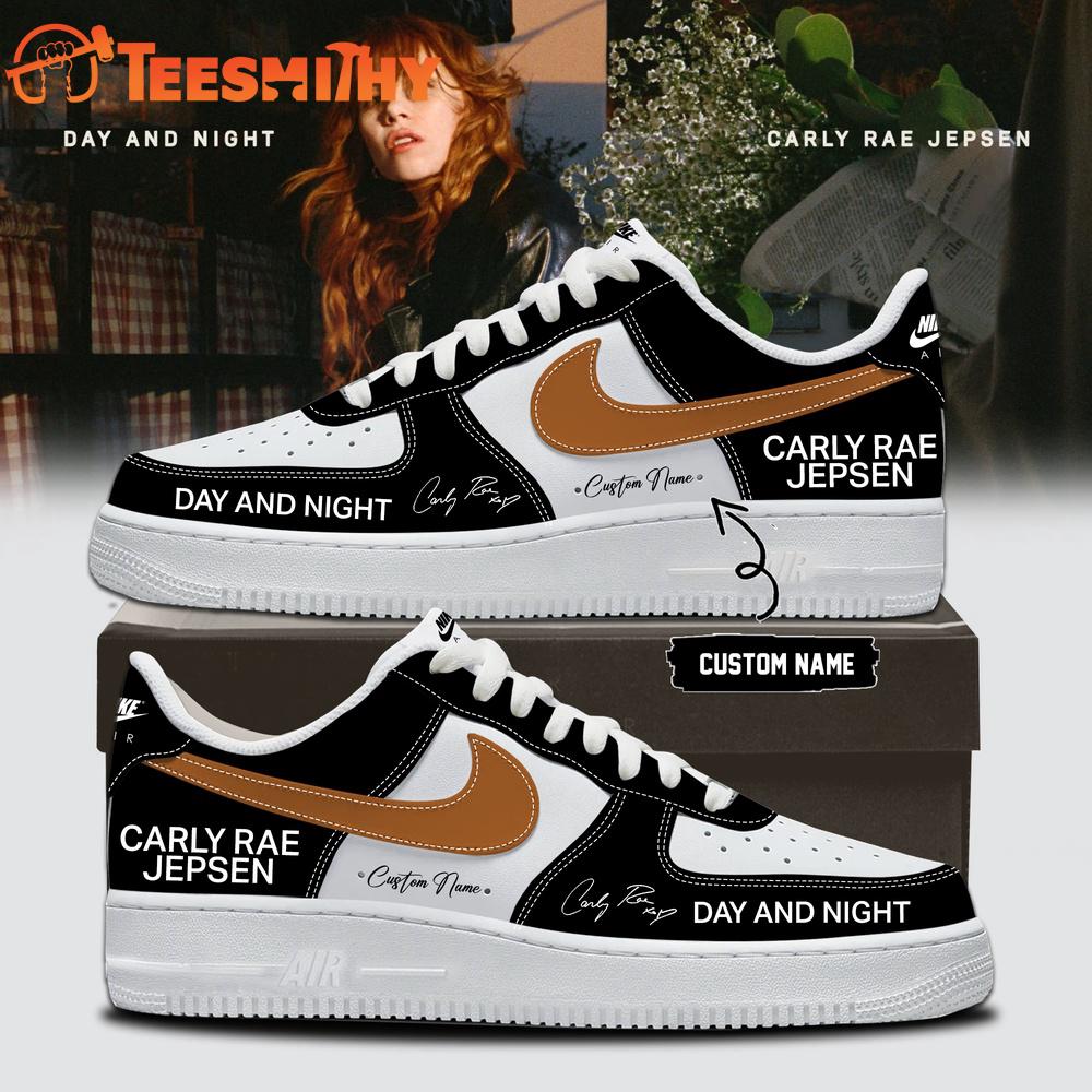 Carly Rae Jepsen Album Day and Night Signature 2026 Black Air Force 1 Shoes
