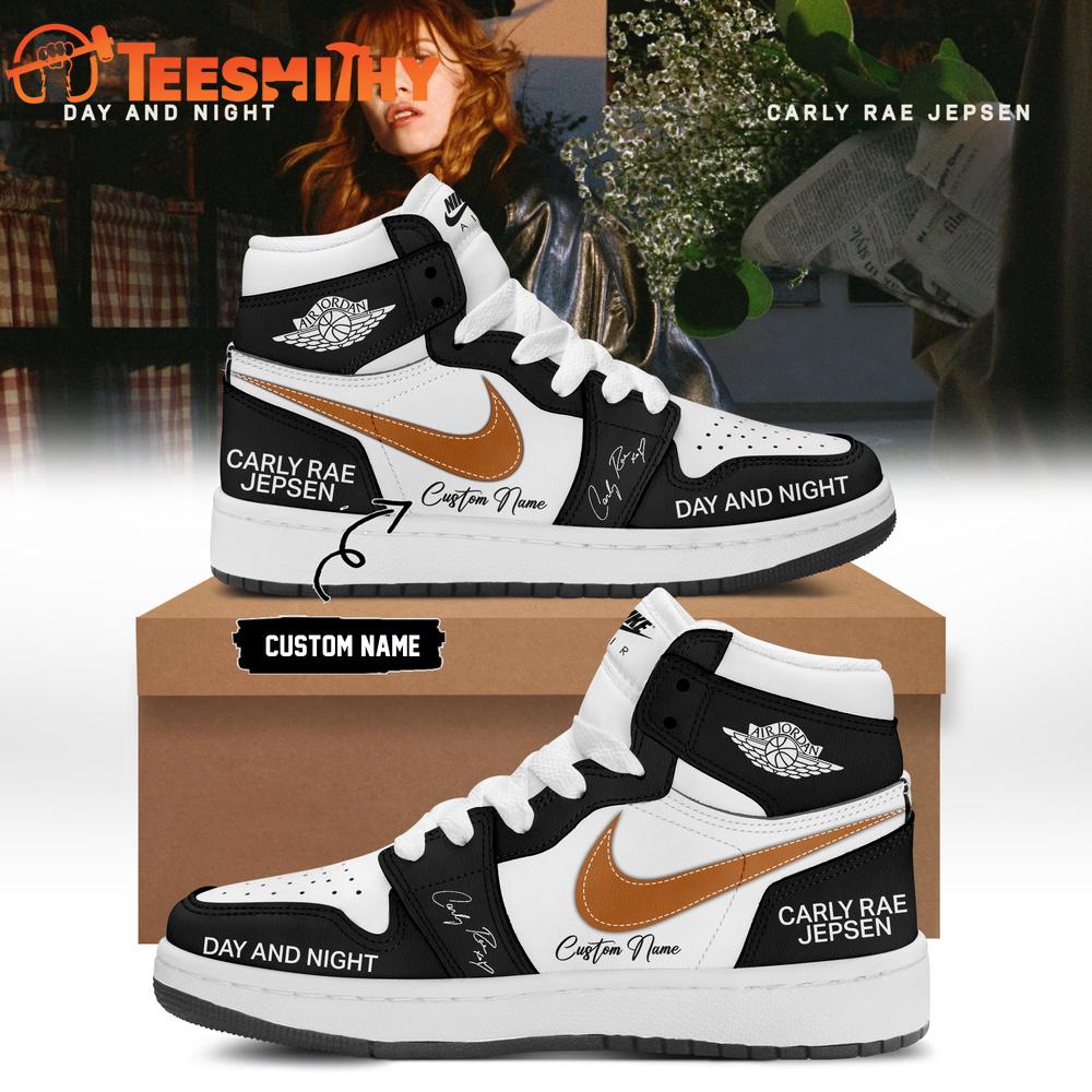 Carly Rae Jepsen Album Day and Night Signature 2026 Black Air Jordan 1 Shoes