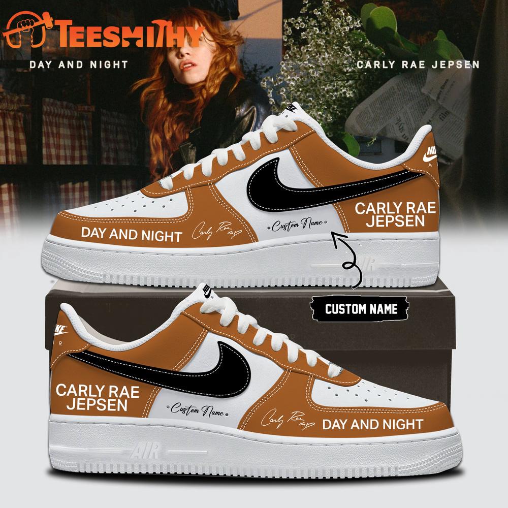 Carly Rae Jepsen Album Day and Night Signature 2026 Orange Air Force 1 Shoes